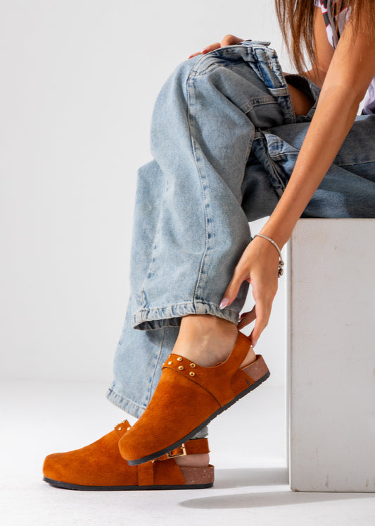 The Slingback Clog-camel