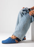 Load image into Gallery viewer, The Slingback Clog-blue
