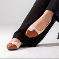 Load image into Gallery viewer, The Contrast Toe Flat-beige
