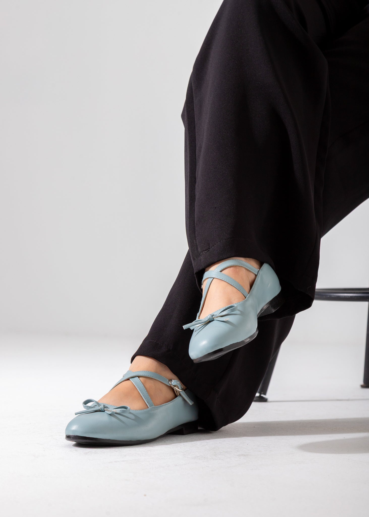 The Ballerina Flat-baby blue