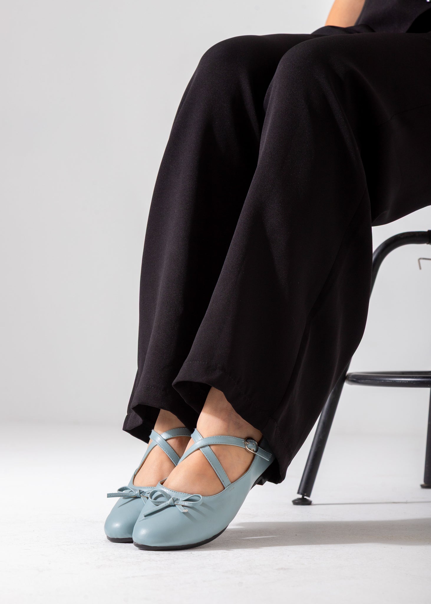 The Ballerina Flat-baby blue