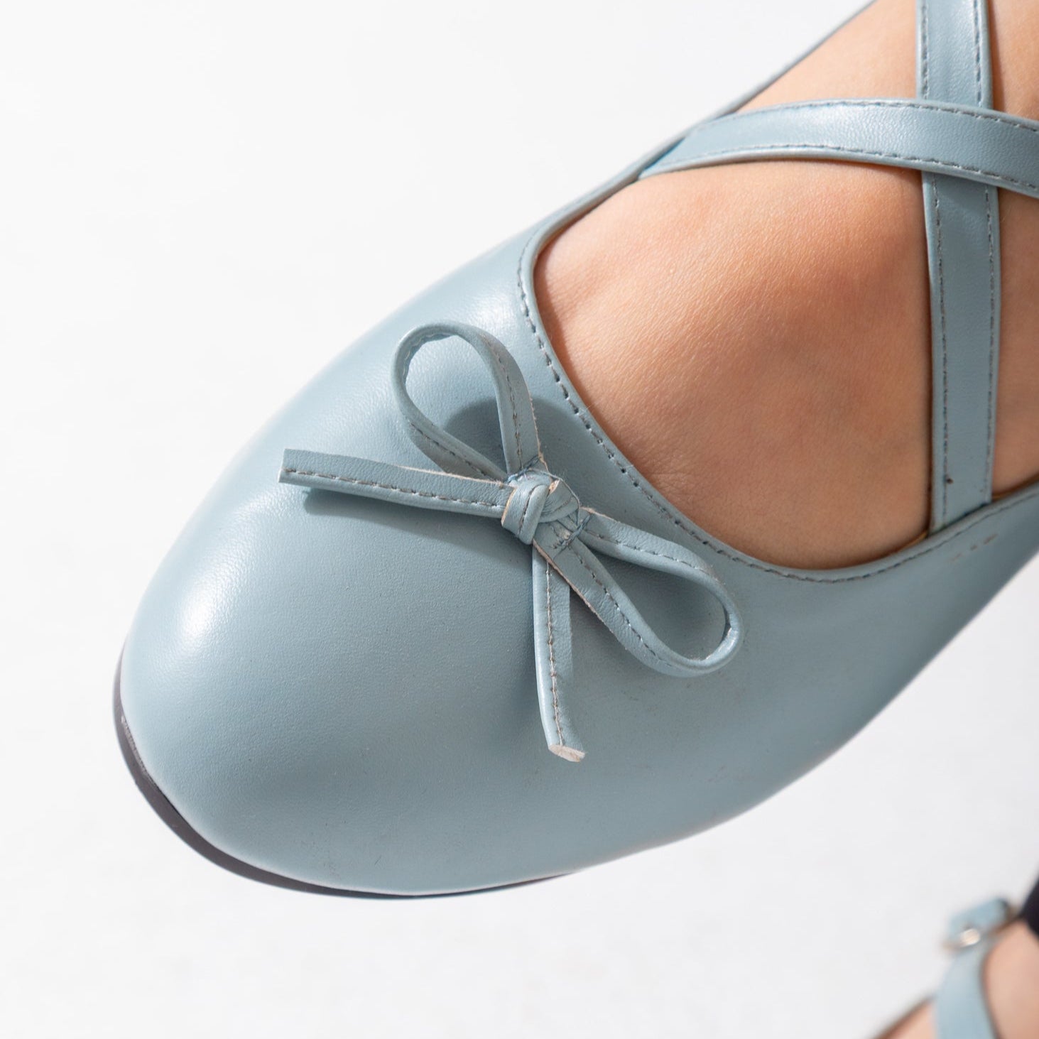 The Ballerina Flat-baby blue