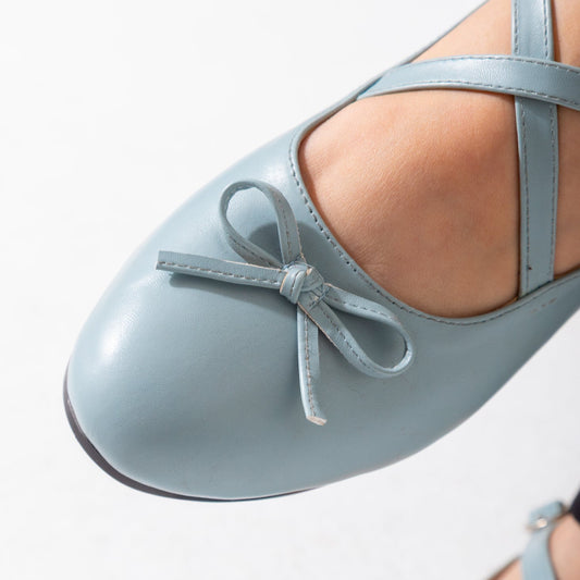 The Ballerina Flat-baby blue