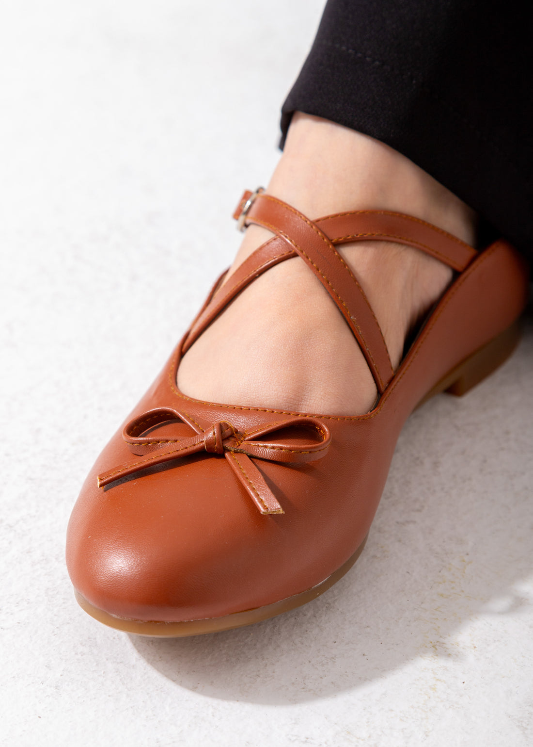 The Ballerina Flat-camel