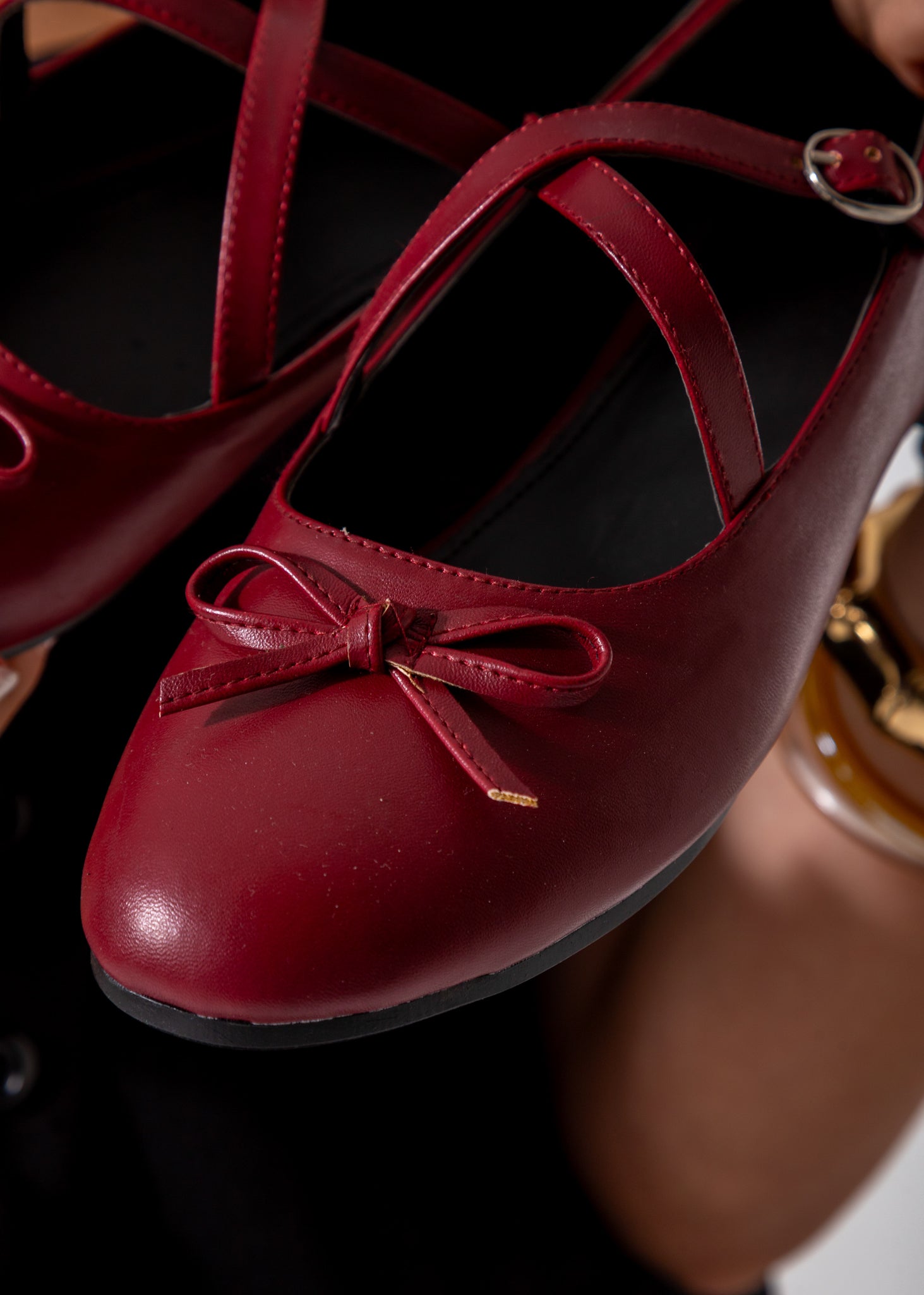 The Ballerina Flat-marron