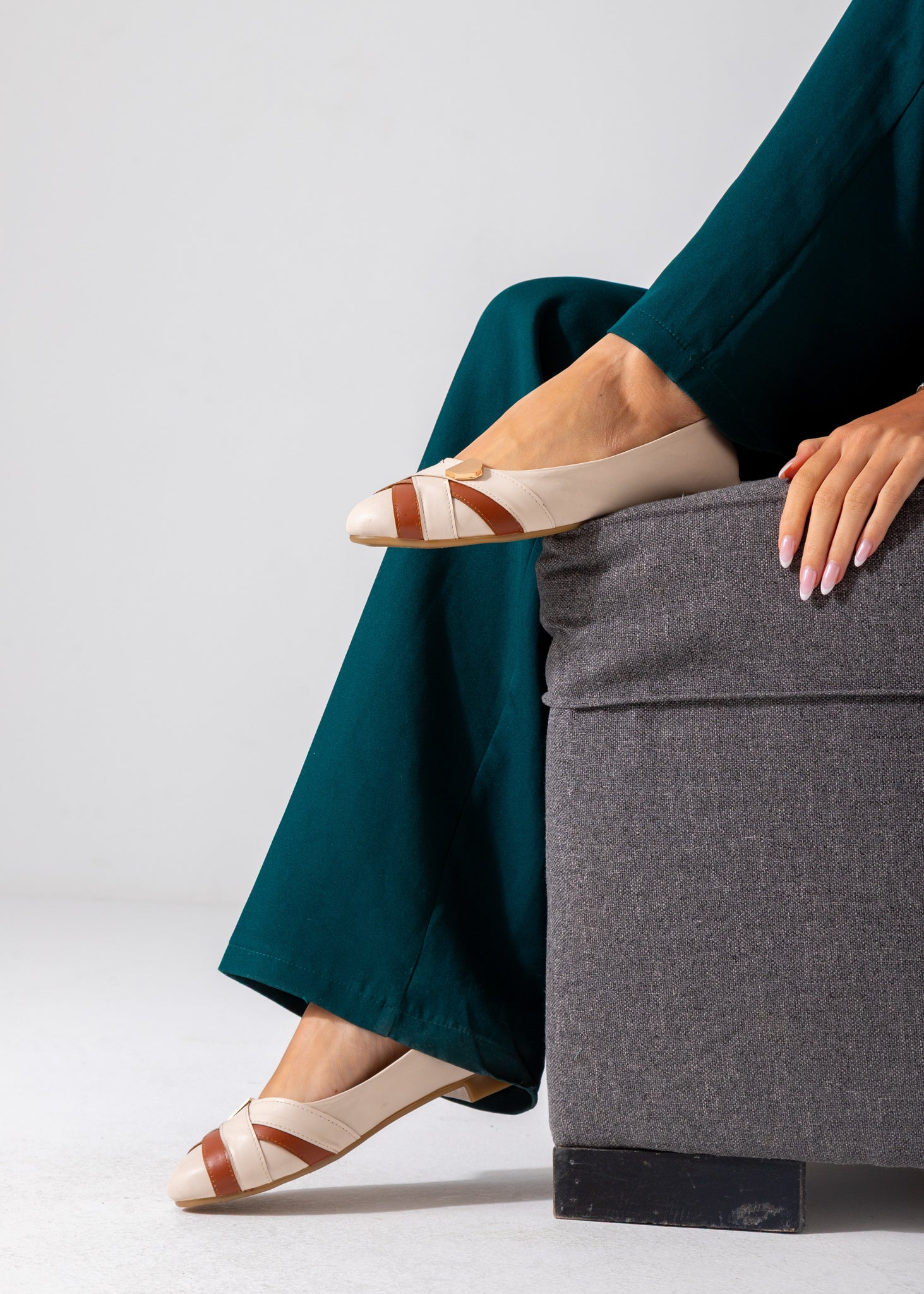 The Ballerina Flat-beige