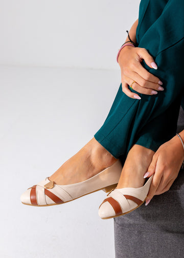 The Ballerina Flat-beige