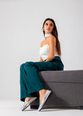 Load image into Gallery viewer, Metallic Slip-On Flat-silver
