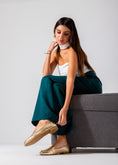 Load image into Gallery viewer, Metallic Slip-On Flat-gold

