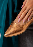 Load image into Gallery viewer, Shimmering Metallic Flat-rose gold
