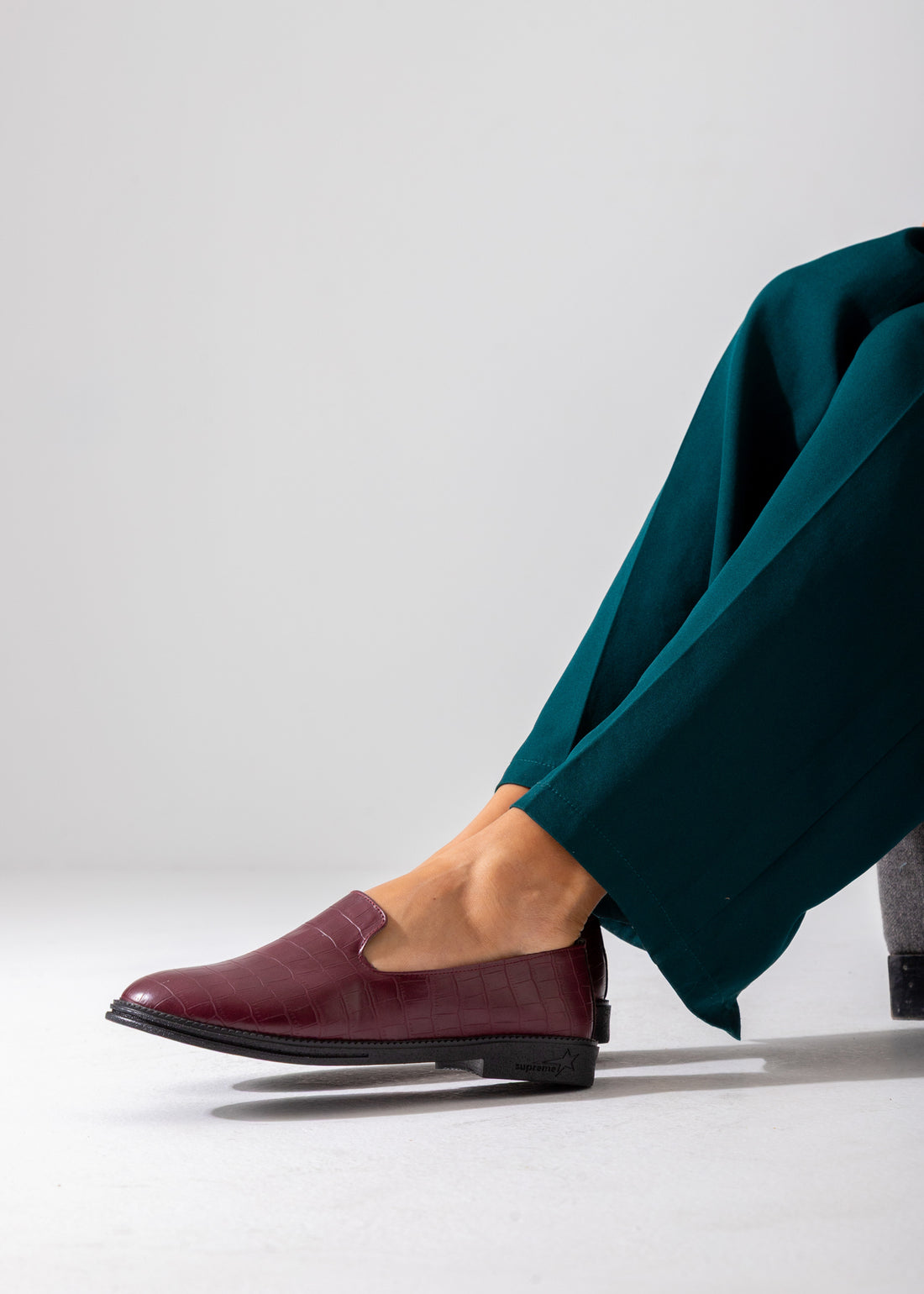The Executive Flat-marron