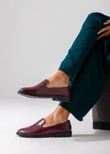 The Executive Flat-marron