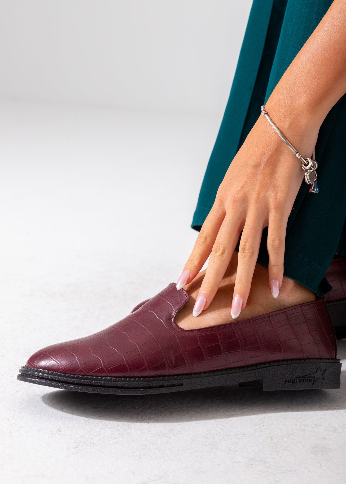 The Executive Flat-marron