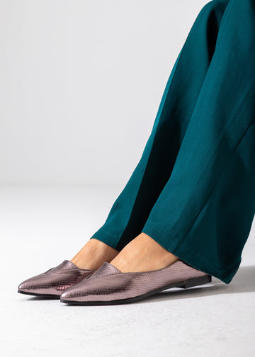 Shimmering Metallic Flat-oxidi