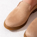 Load image into Gallery viewer, Casual Suede Flat-beige
