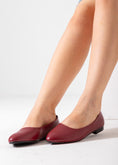 Load image into Gallery viewer, Classic Round-Toe Flats-marron
