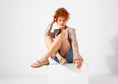 Load image into Gallery viewer, Velvet Touch Chain Loafer-beige
