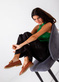 Load image into Gallery viewer, Grain-Textured Loafer-camel
