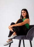 Load image into Gallery viewer, Grain-Textured Loafer-silver
